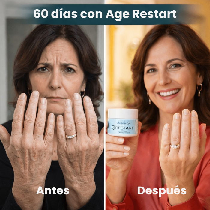 PAGA 1 LLEVA 2 Crema de manos Age Restart: Devuelve la firmeza y cuidado a tu piel
