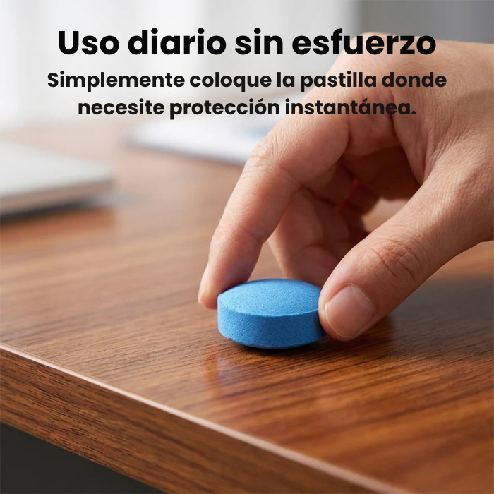 Paquete de 20 pastillas repelente de ratas e insectos