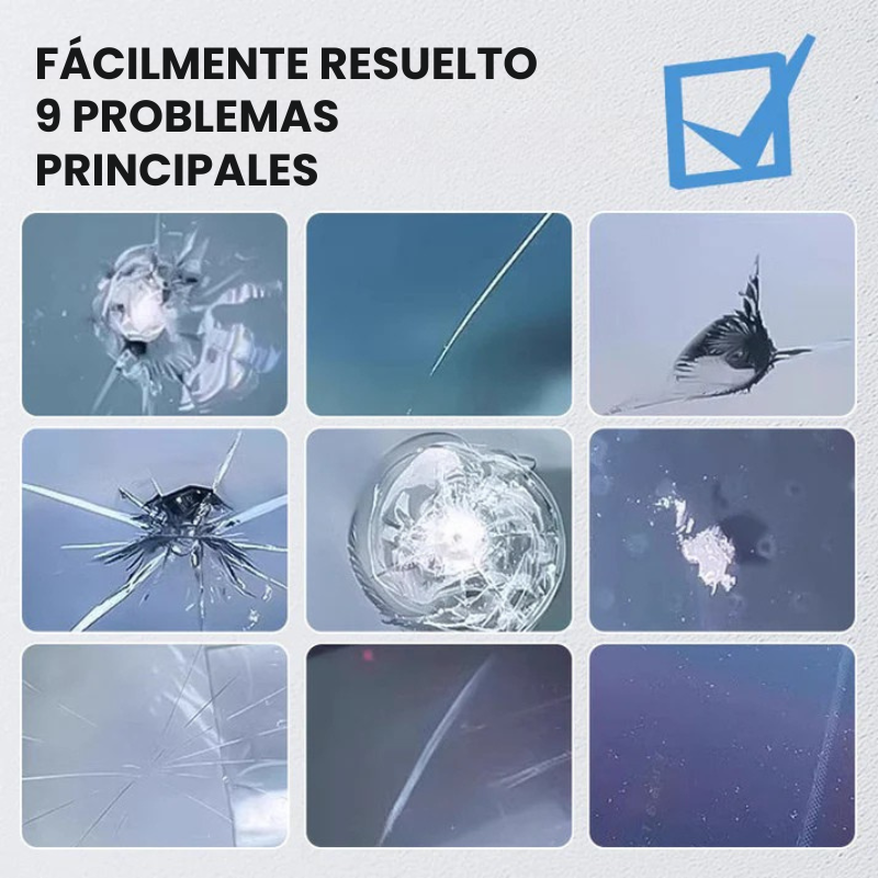 KIT REPARACIÓN parabrisas de automóvil