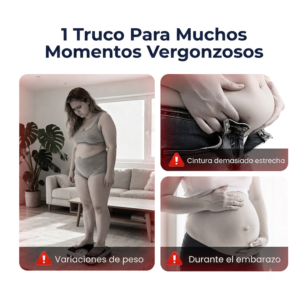 Botón de extensión de resorte metálico para jeans (5 BOTONES)