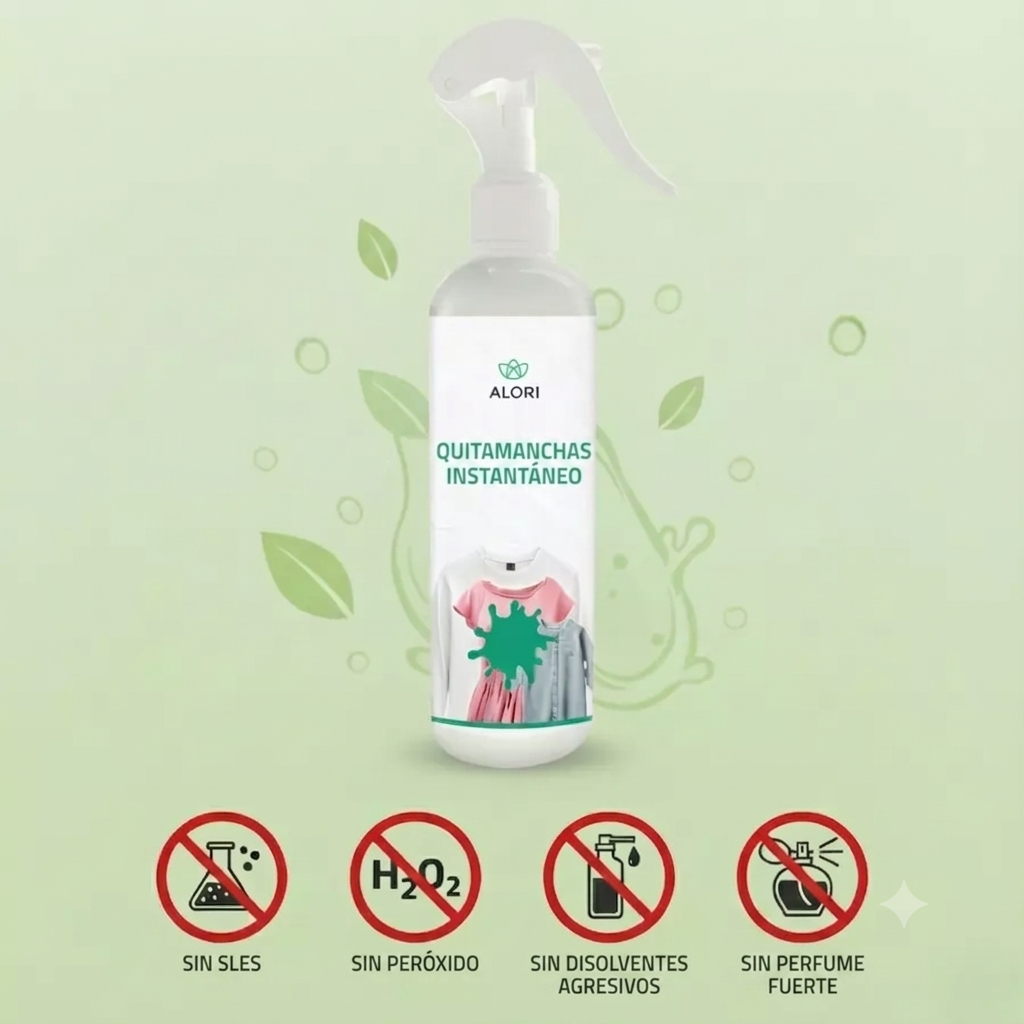 ¡Elimina las manchas al instante, en cualquier momento y lugar!