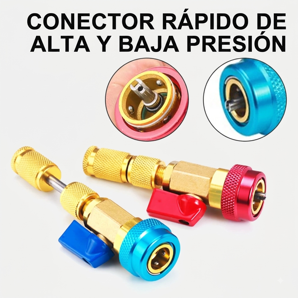 Kit Removedor de núcleo de válvula de aire acondicionado