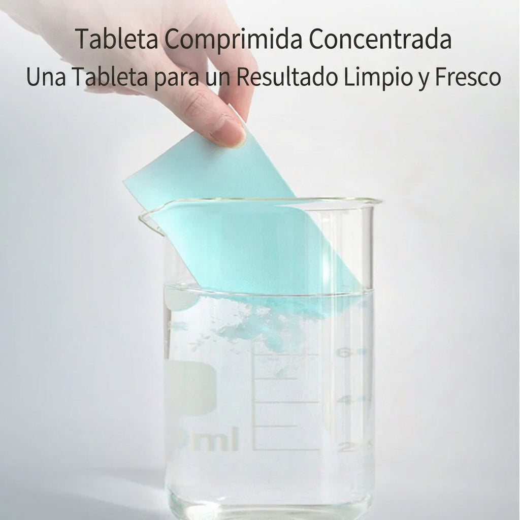 Paquete de 100 tabletas de limpieza multiusos