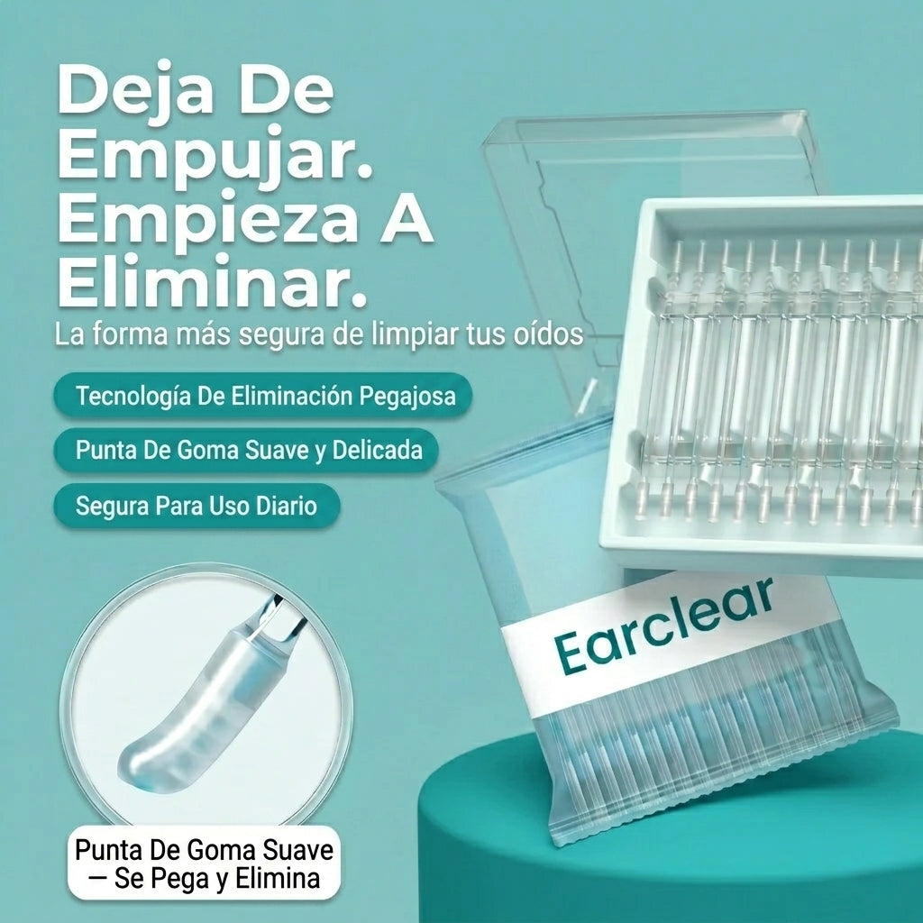 PAGA 1 LLEVA 2 KIT Limpiadores de oídos pegajosos