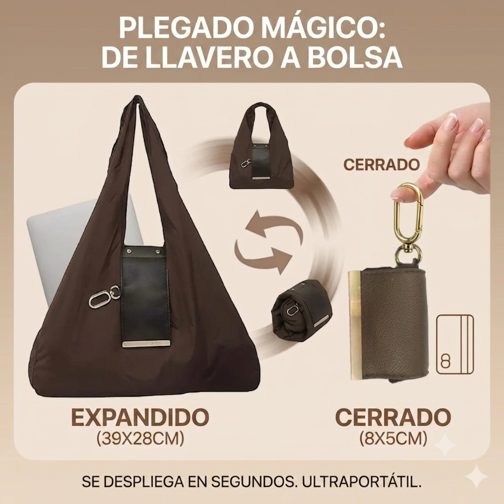 BOLSO LLAVERO DE MANO EXPANDIBLE