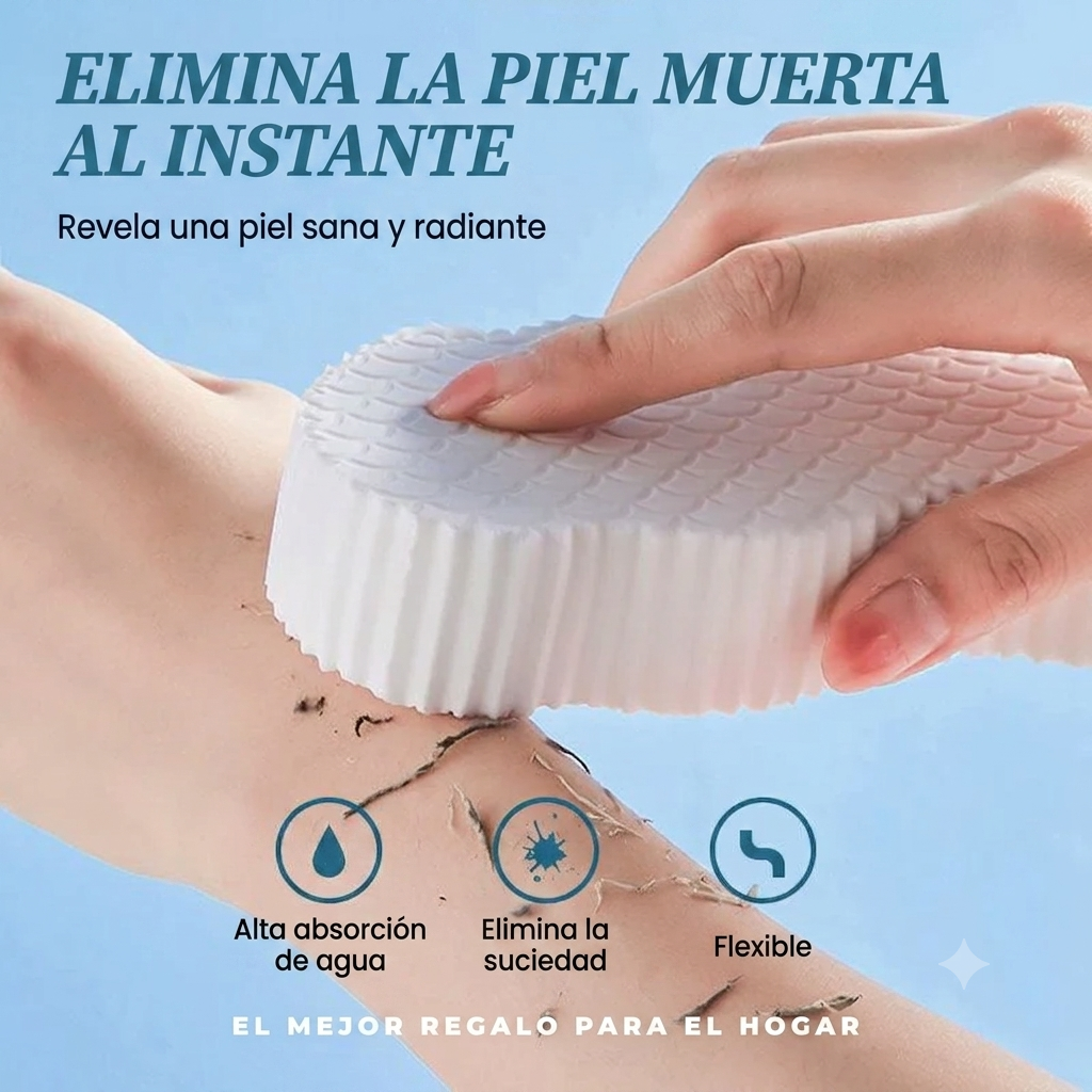 PAGA 1 LLEVA 3 ESPONJAS MÁGICAS EXFOLIANTES
