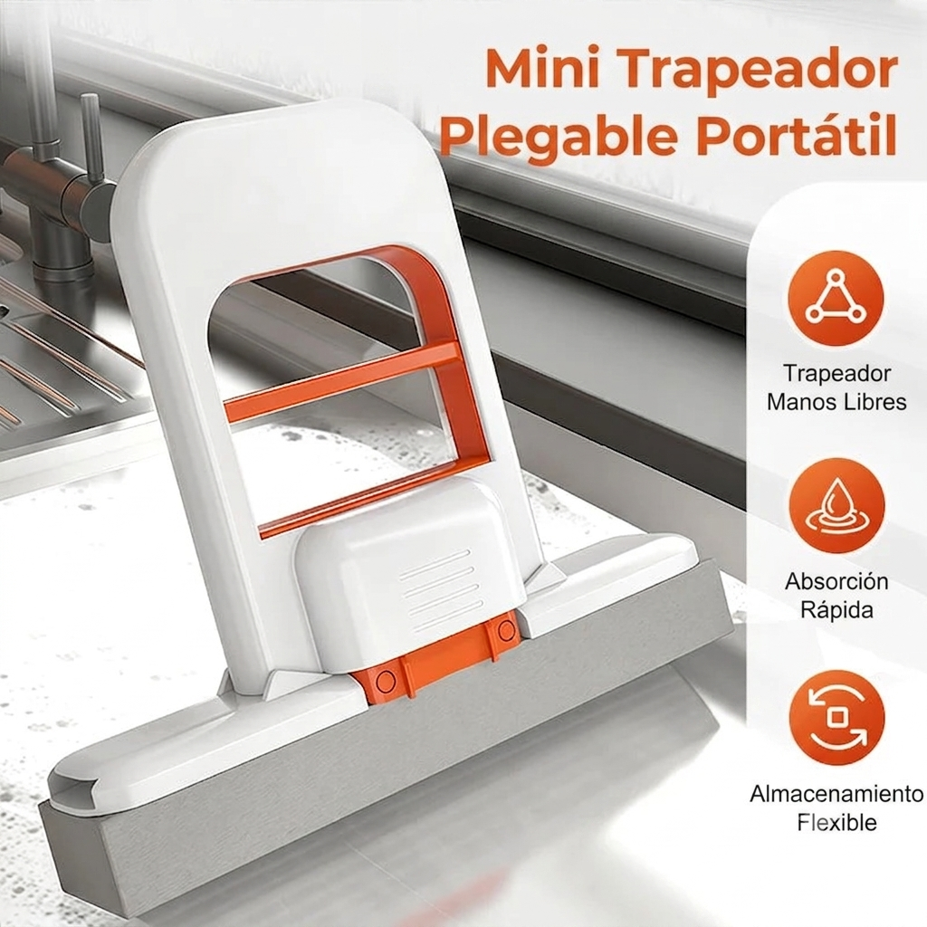PAGA 1 LLEVA 2 Mopas plegable autolimpiante