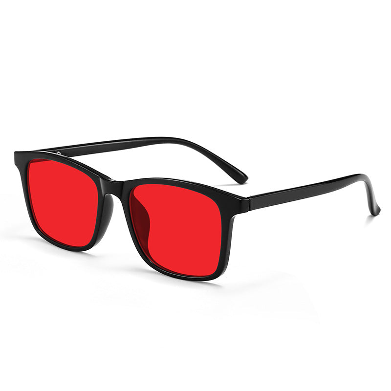 Gafas unisex con protección contra luz azul y lentes rojas Flow State™