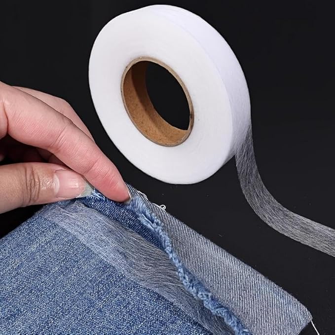 PAGA 1 LLEVA 2 ROLLOS DE 2.5 METROS Cinta adhesiva lavable para  dobladillos de pantalones
