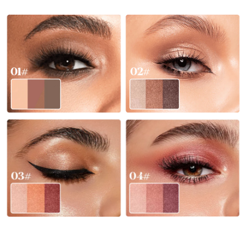 Sombra de ojos en barra 3 en 1 resplandor instantáneo