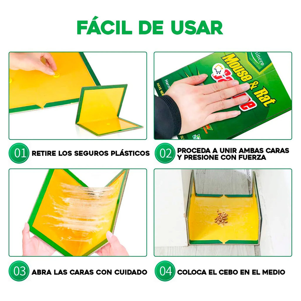 (PAGA 1 LLEVA 2)Trampas de pegamento para ratas y roedores