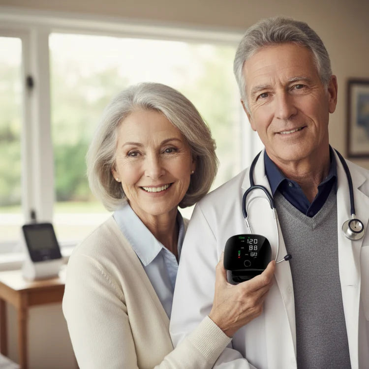 Monitor de presión arterial de muñeca inteligente Vionare