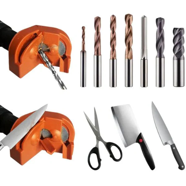 Afilador de brocas - Ángulos ajustables