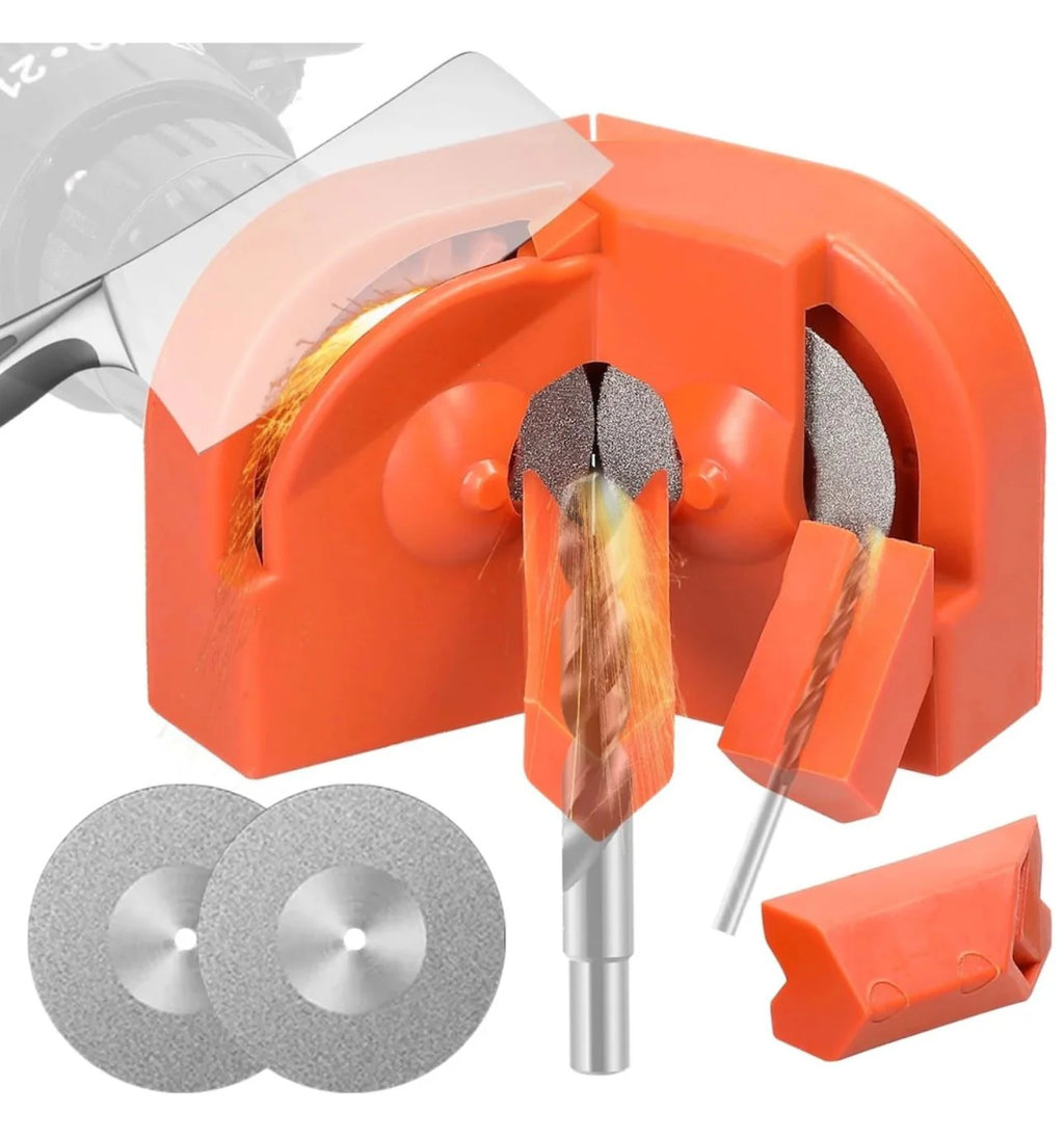 Afilador de brocas - Ángulos ajustables