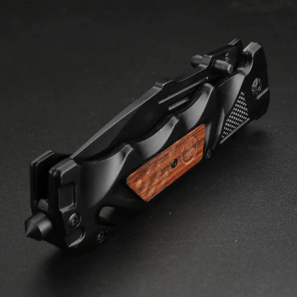 Navaja plegable Blackshade con estuche