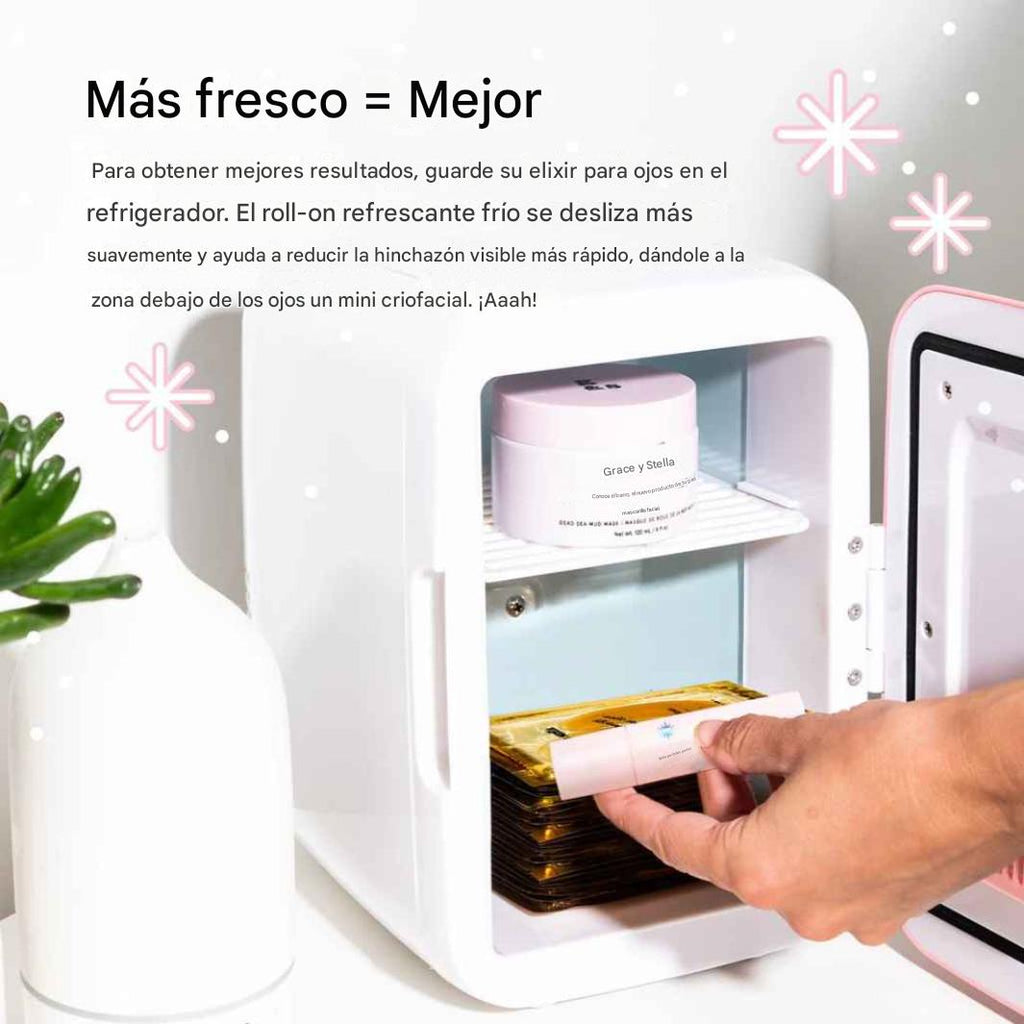 Rodillo iluminador zona de ojos evita hinchazón y ojeras