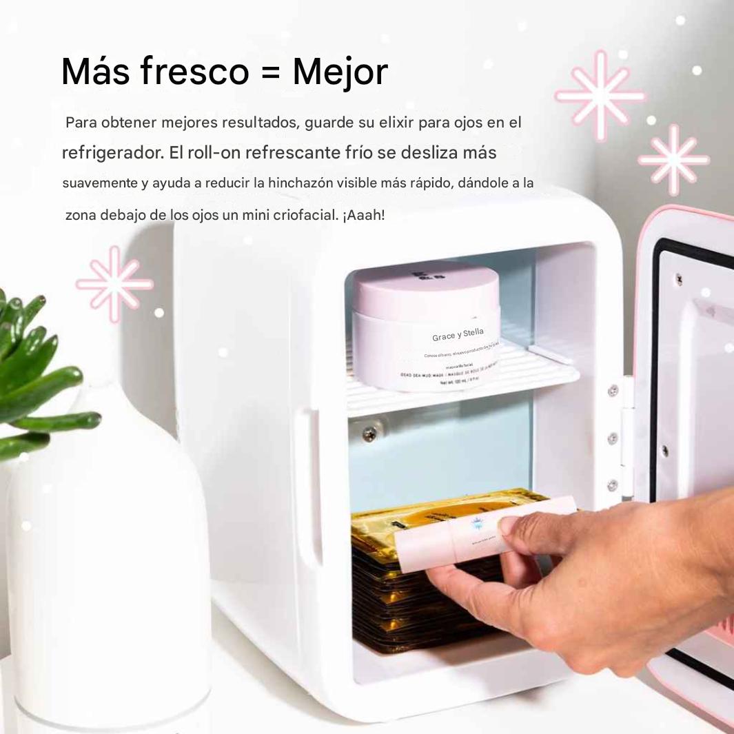 Rodillo iluminador zona de ojos evita hinchazón y ojeras