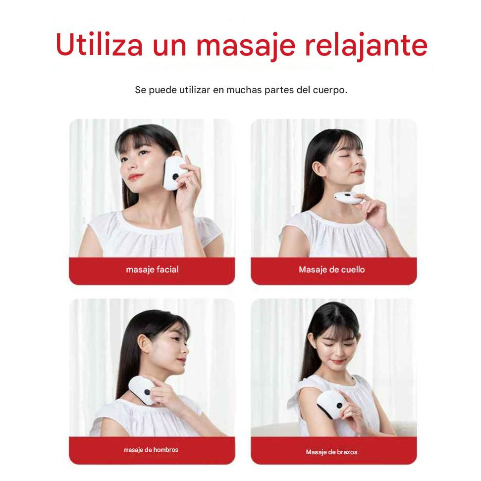 Masajeador eléctrico Gua Sha para terapia estiramiento de la piel