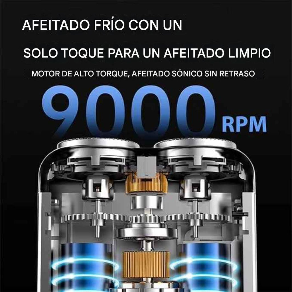 Afeitadora magnetica doble cabezal