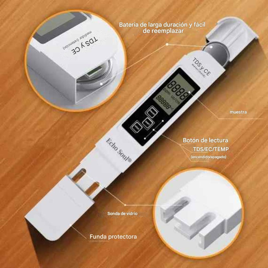 Probador de calidad del agua