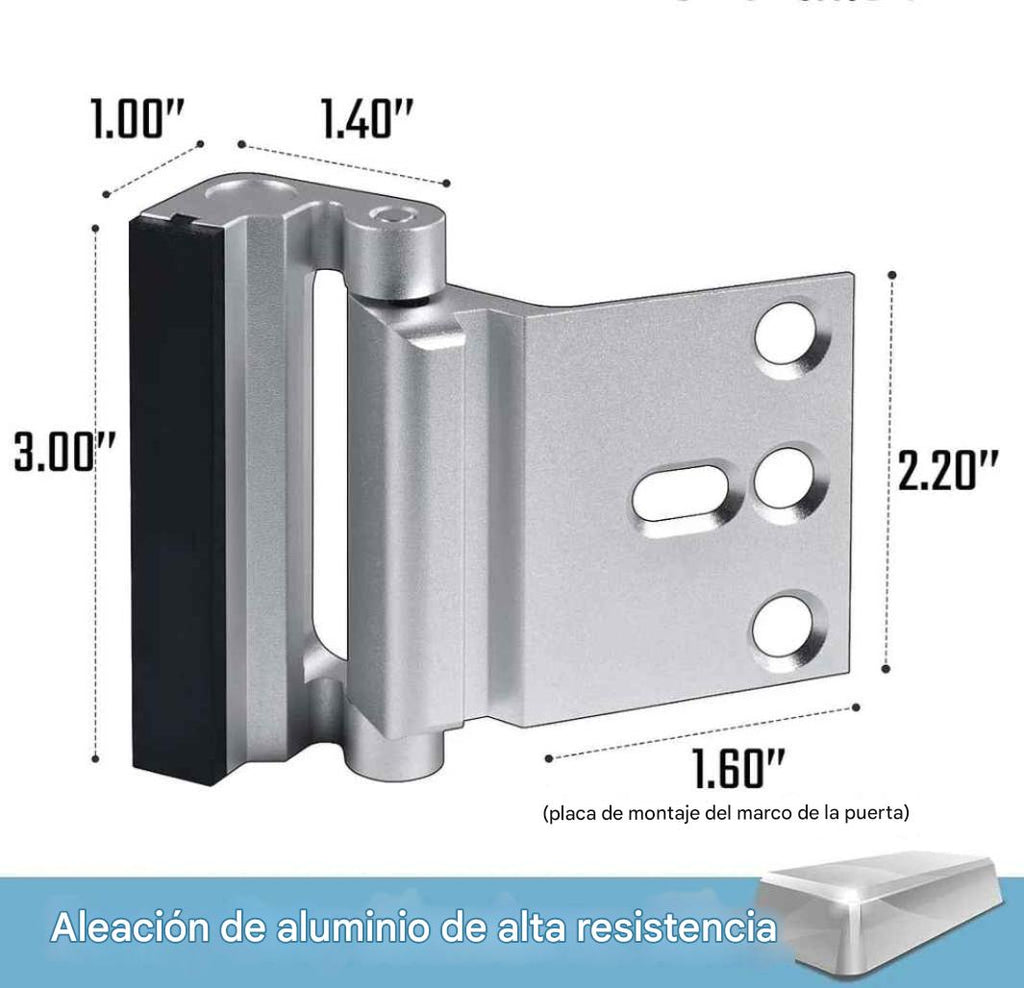 (PAGA 1 LLEVA 2) Cerradura metálica de alta seguridad