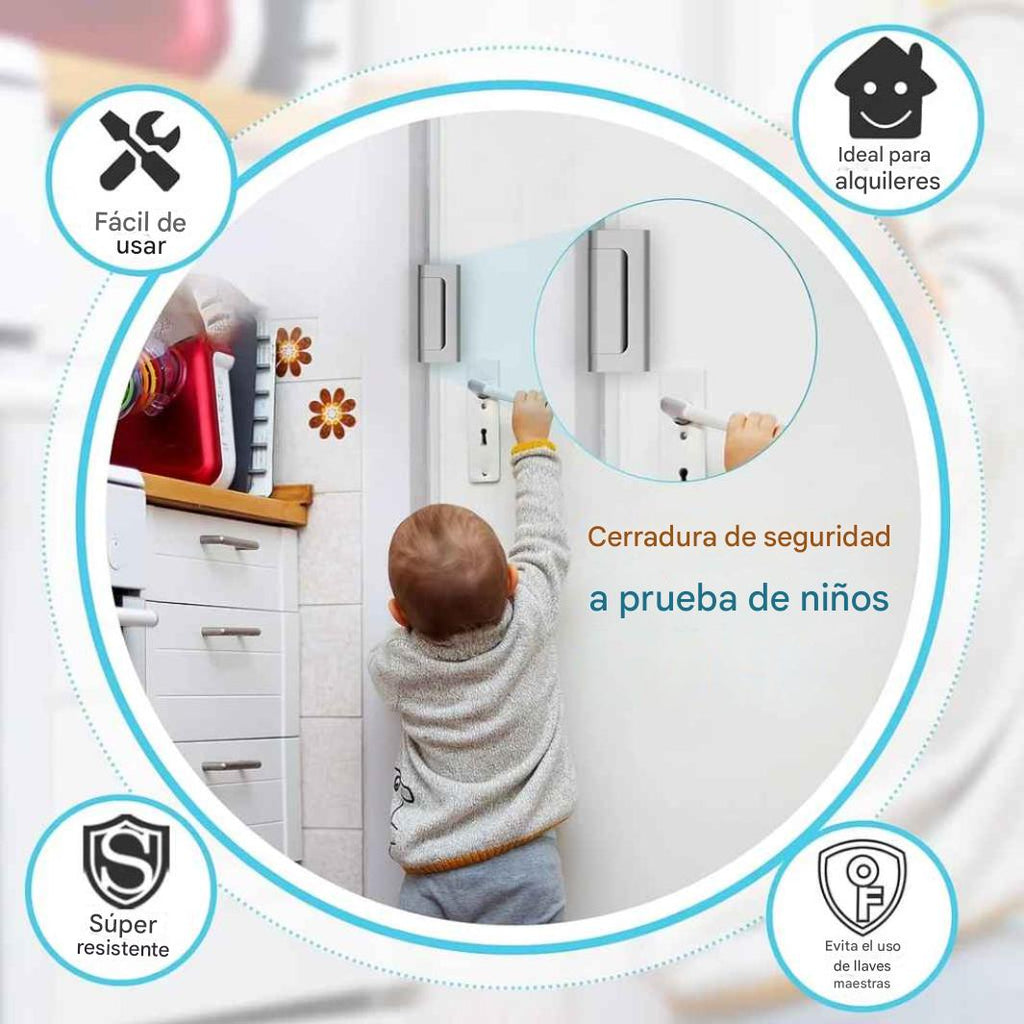 (PAGA 1 LLEVA 2) Cerradura metálica de alta seguridad