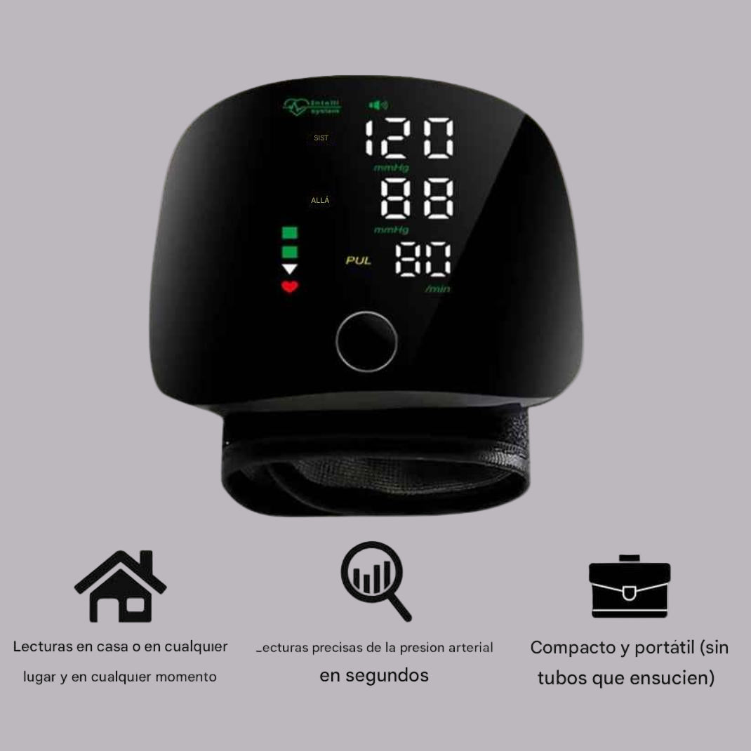 Monitor de presión arterial de muñeca inteligente Vionare