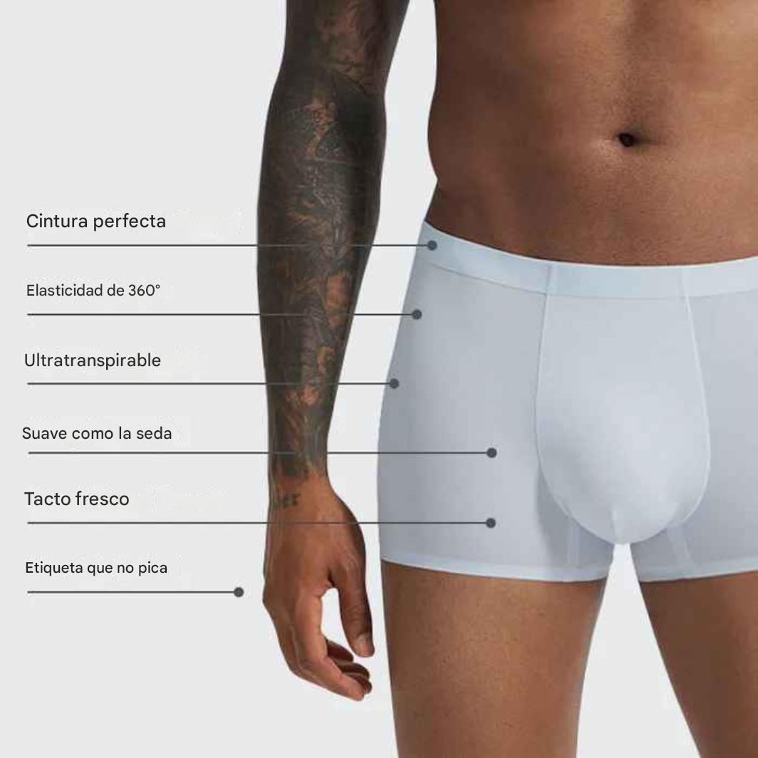 Paquete de 3 Boxers ultra cómodos transpirables