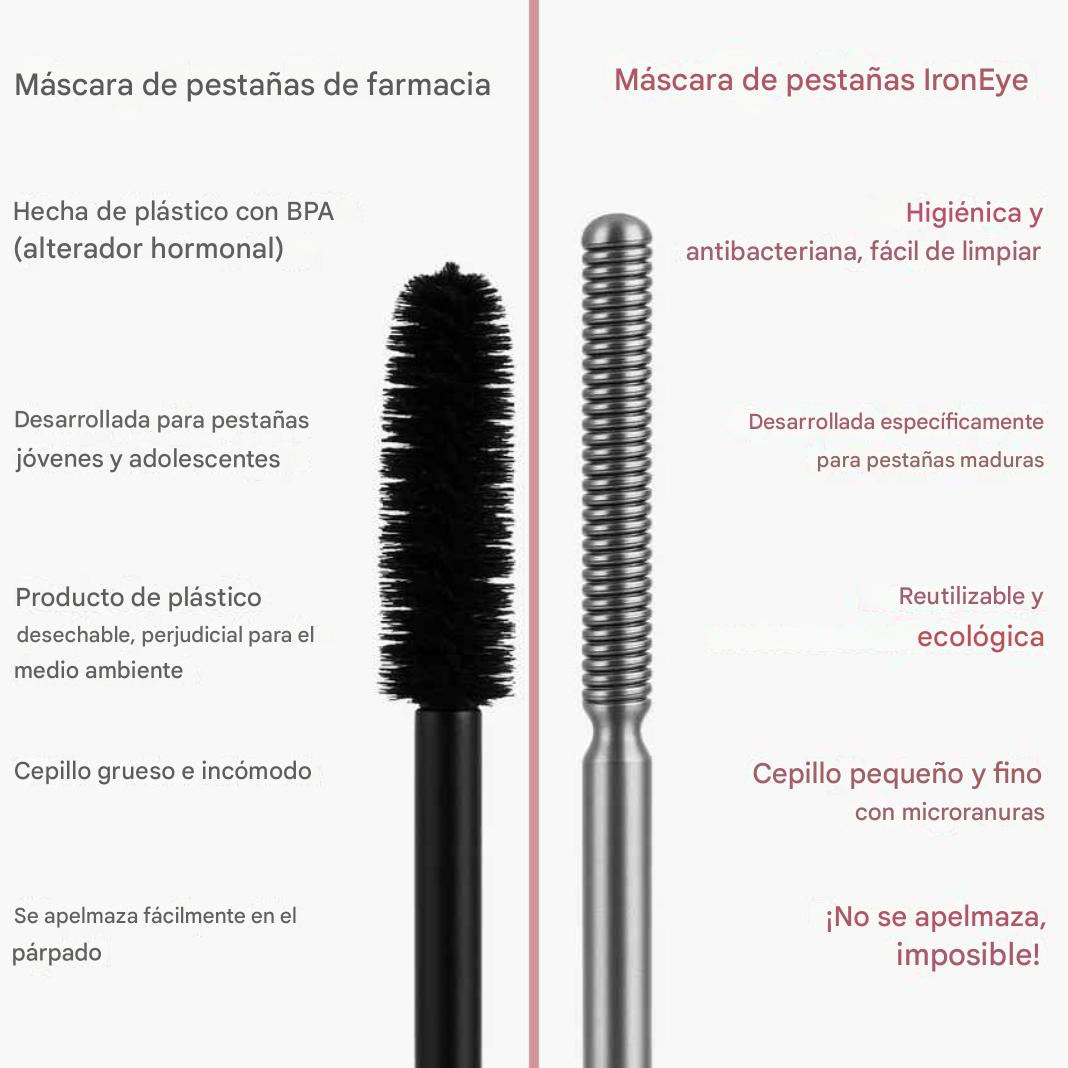 🎁 PAGA 1 LLEVA 2 Máscara de pestañas natural, alargadora y protectora