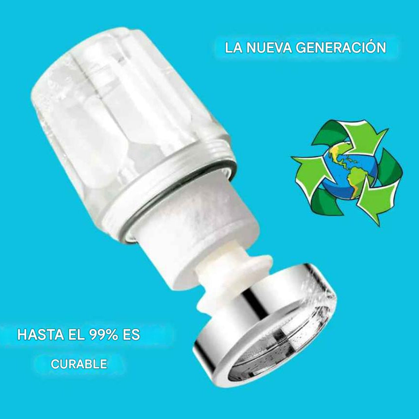 Filtro de agua hasta 95% más limpia *Homi