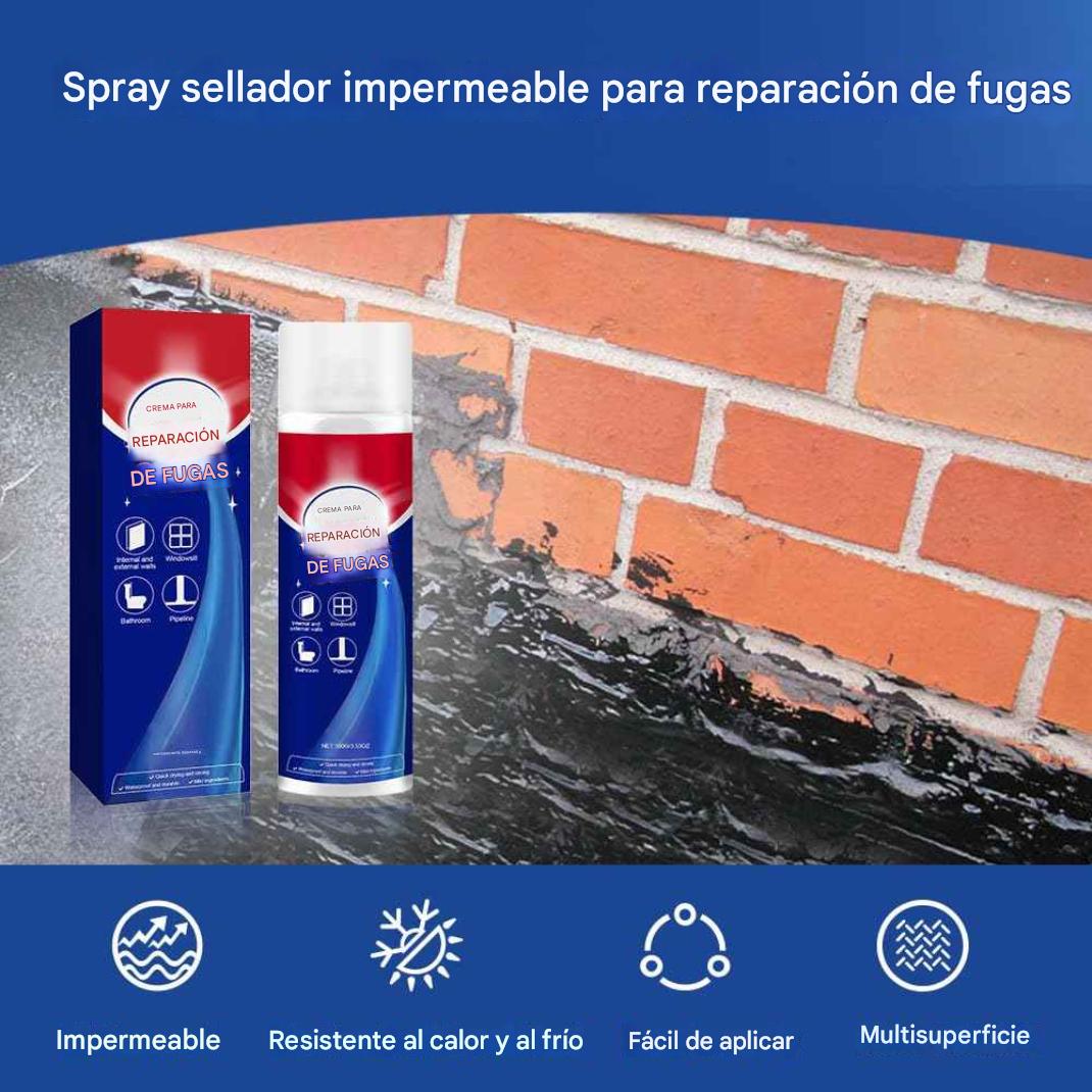 Spray sellador para reparación de fugas