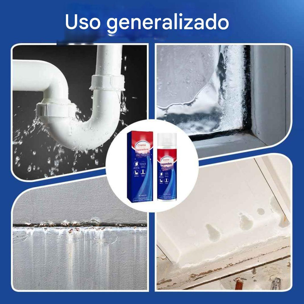 Spray sellador para reparación de fugas