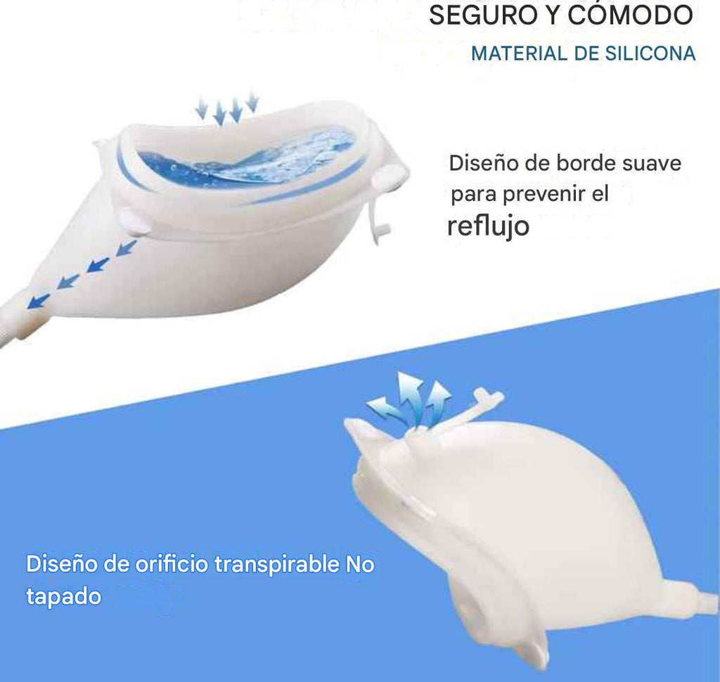 Bolsa de drenaje de orina reutilizable y portátil de grado médico