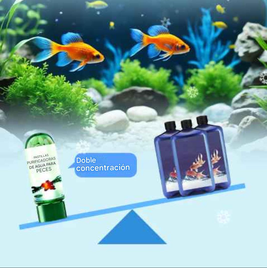 Pastillas purificadoras de Acuario