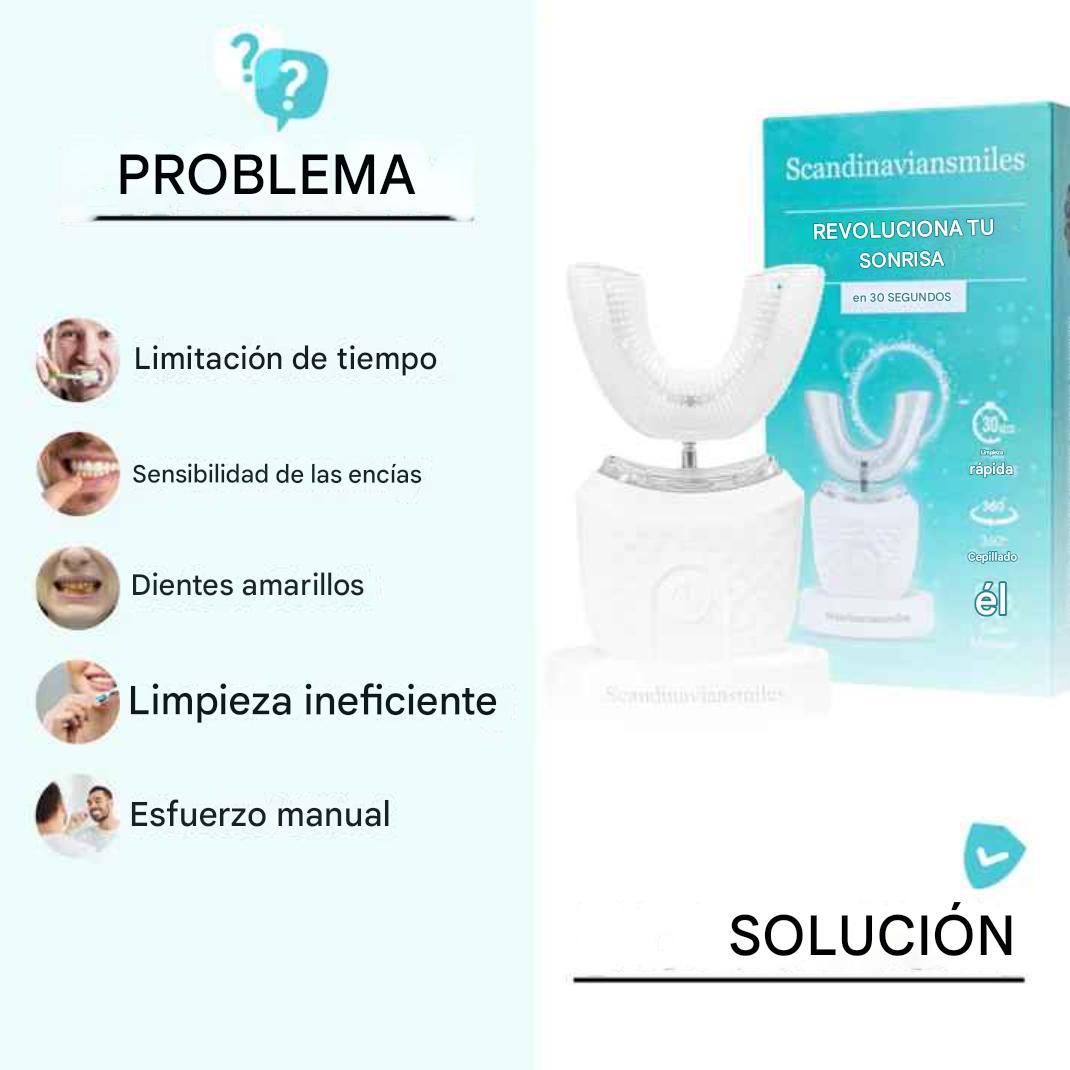 Cepillo eléctrico blancura total
