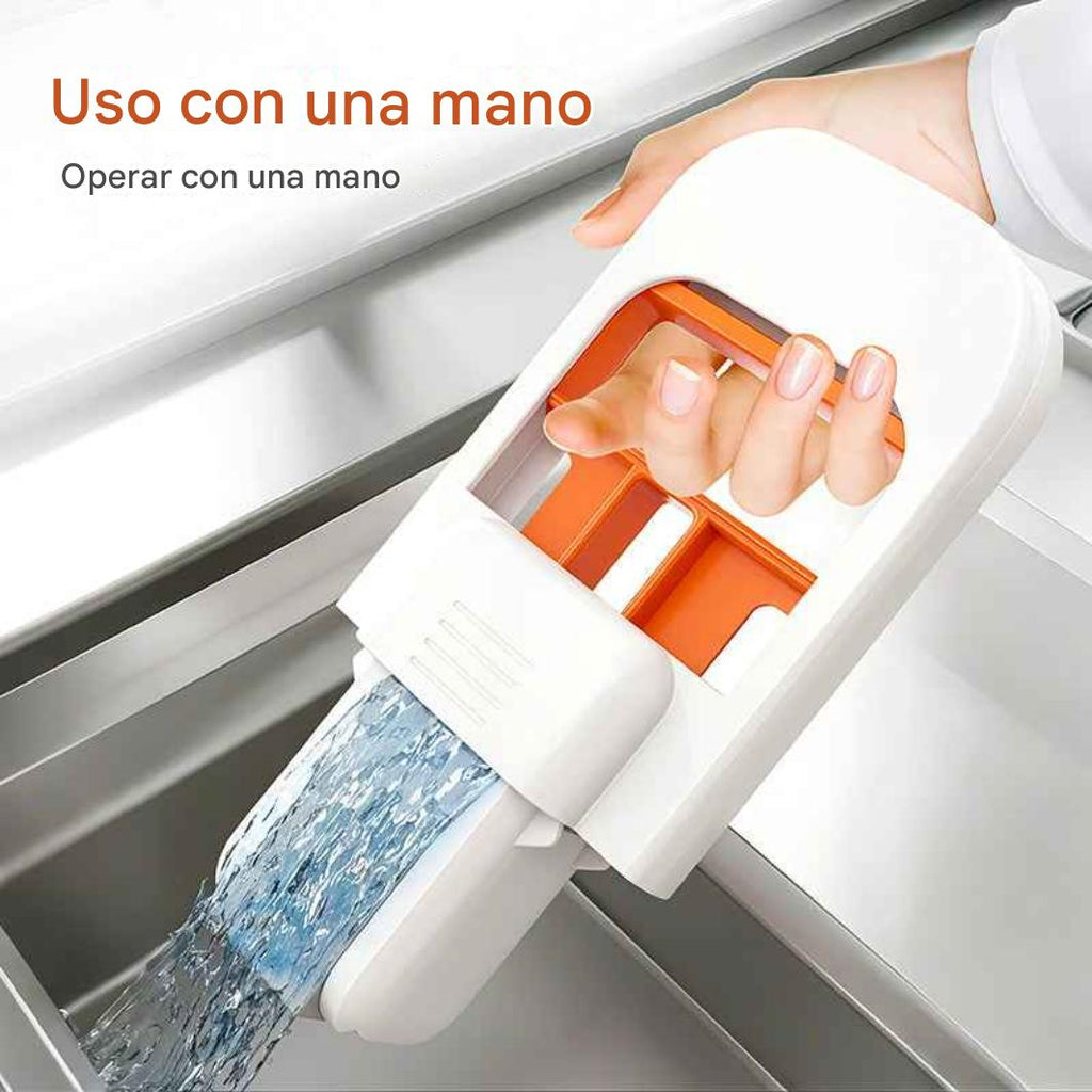 Mini Trapeador Autolimpiable Portátil