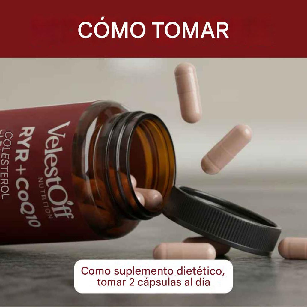 Limpieza de colesterol con arroz de levadura roja y CoQ10