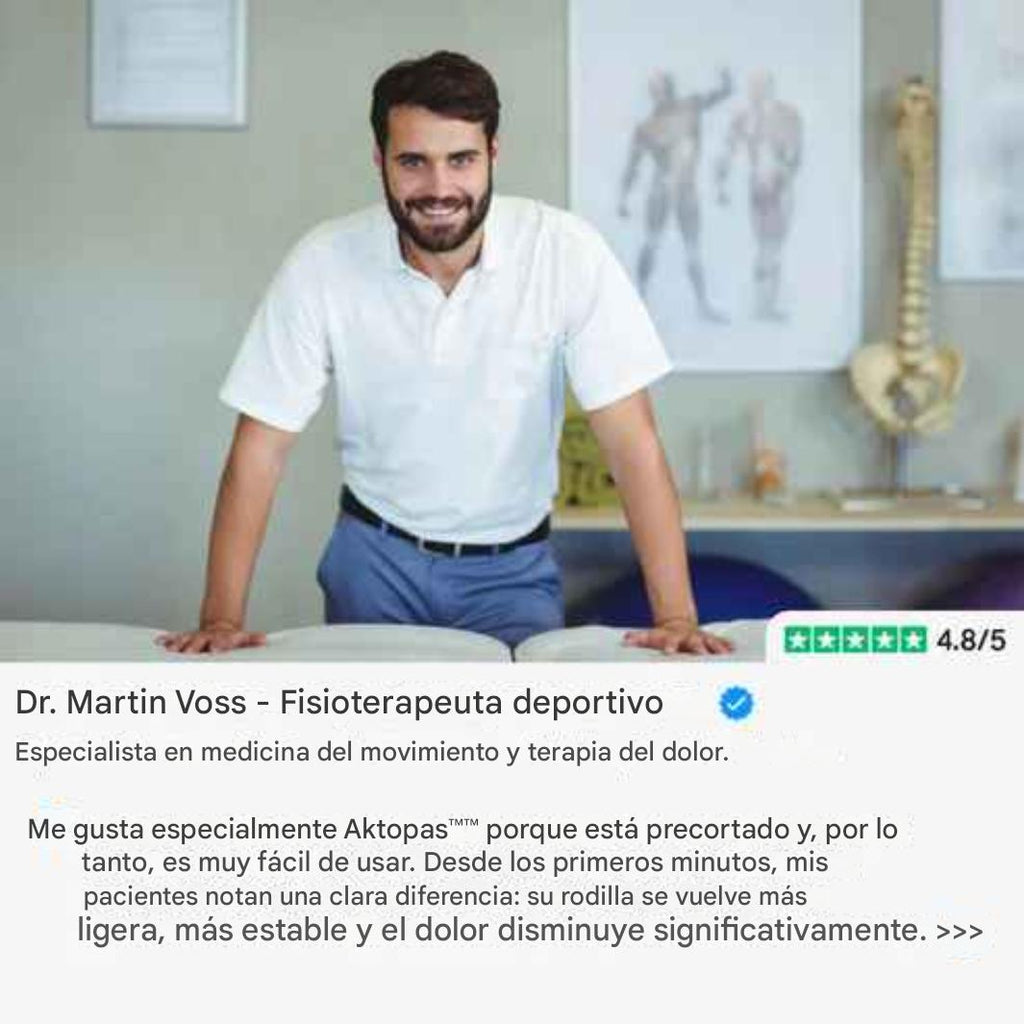 Paquete de 10 vendajes adhesivos para rodilla