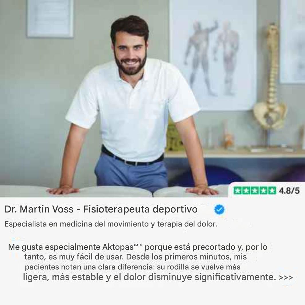 Paquete de 10 vendajes adhesivos para rodilla