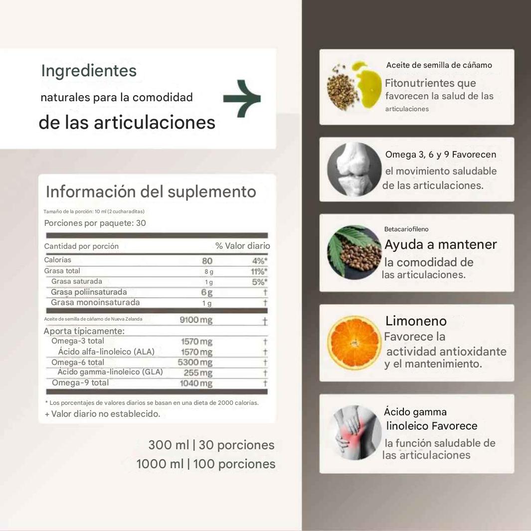 Move - Tónico de apoyo para las articulaciones Active NZ