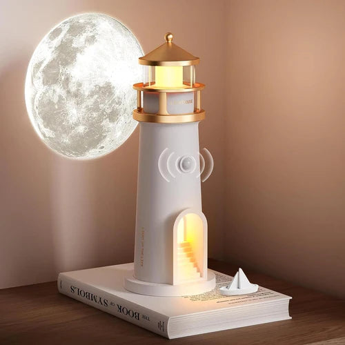 Lámpara de luna, faro de proyección