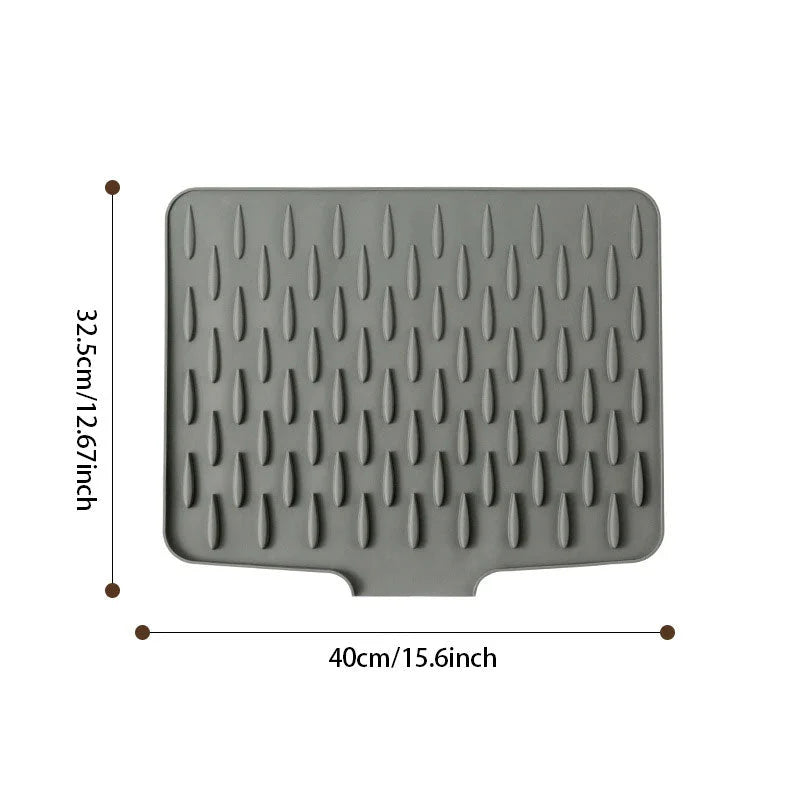 Tapete escurridor resistente al calor 28 cm x 36 cm