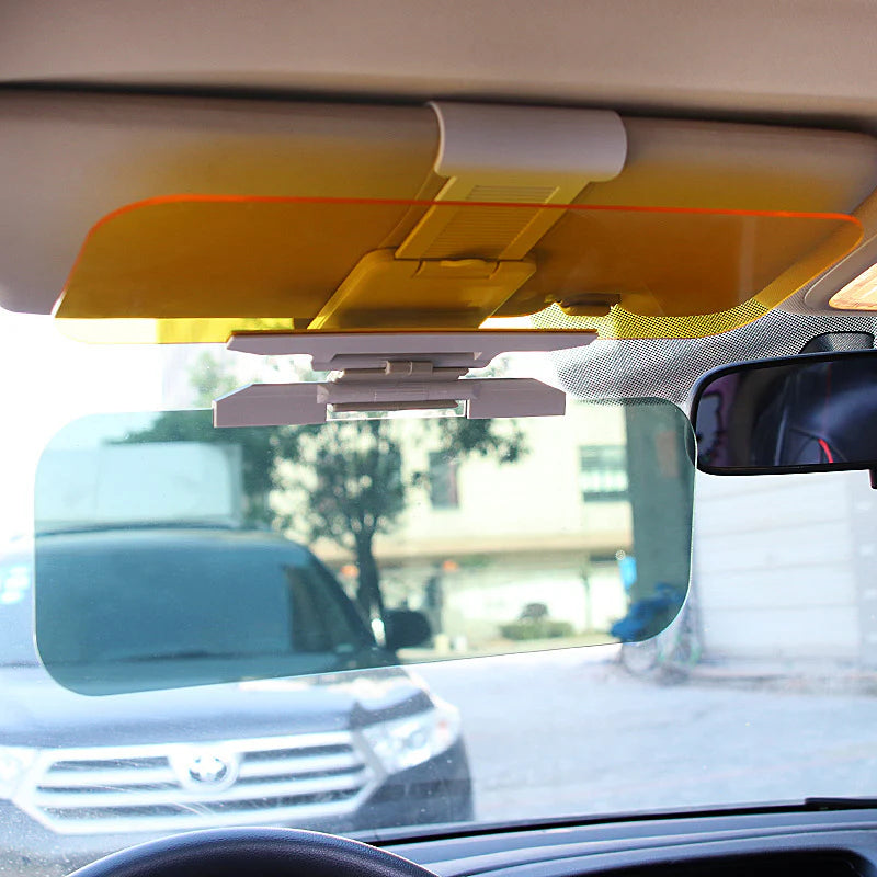 Visera antideslumbrante para coche para día y noche
