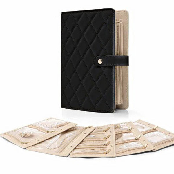 Elegante bolsa portátil para guardar joyas